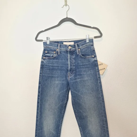 Mother The Tomcat Jeans in Kneeling On Stones Wash NWT Size 26 - Picture 6 of 15